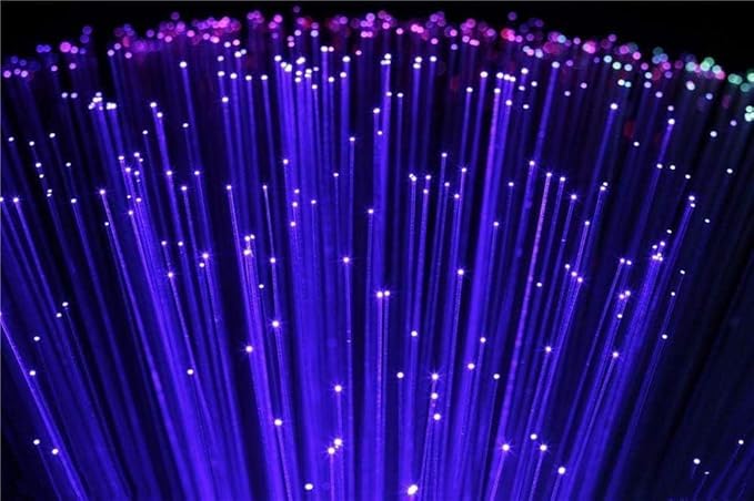 AKEPO End Glow Fiber Optic Light Cable 9.8ft/3m*550pcs*Ф0.03in/0.75mm, PMMA Plastic Cable for LED Star Ceiling Sky Light Kit and Fiber Optical Lighting Decoration (Without Light Source)