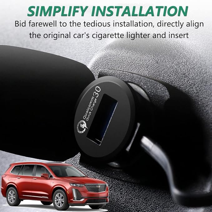 Wireless Car Charger Compatible with Cadillac XT5 2016-2022 XT6 2020-2022, 15W Qi Fast Charging Phone Charger Pad for New Cadillac XT5/XT6 Center Console Accessory, Gift for Cadillac Owners