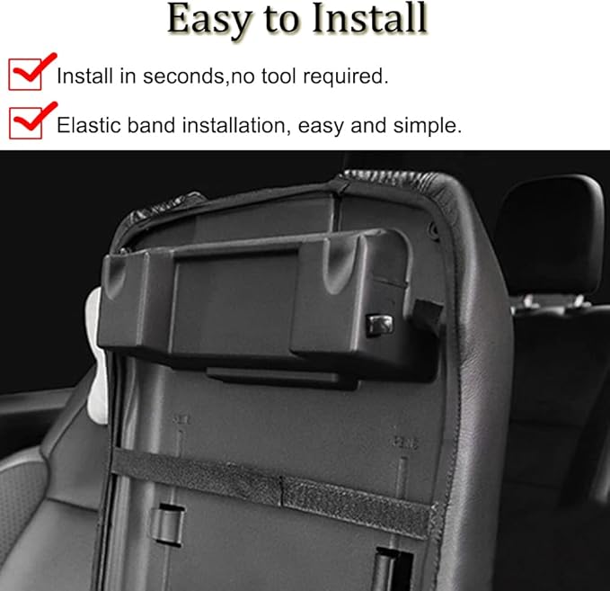 XITER 1PC Leather Center Console Armrest Box Cover Waterproof Cushion Pad for F150 2015-2020 F250 F350 F450 Super Duty 2017-2022 Expedition 2018-2023(Red Stitches)