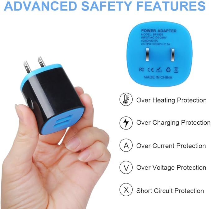Type C Charger Fast Charger Block Wall Plug Android USB C Cord C Charger Cable Fast Charging for Samsung Galaxy S23 S22 S21 Ultra/S21 Plus/S21/S20/S20 FE/S10/S9/A10e/A32/A71/Note 20 10 9,Moto G8/G7