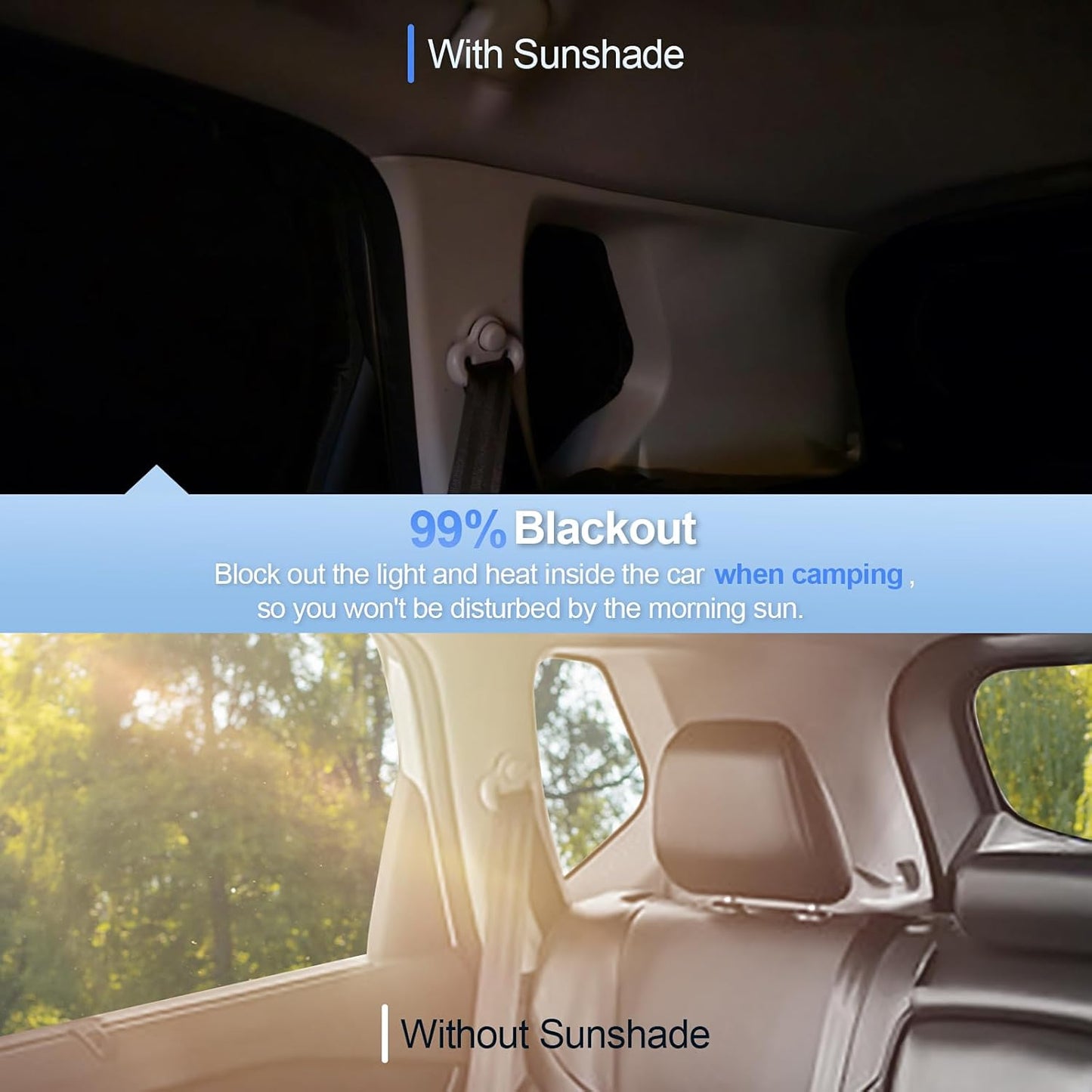 8pcs Car Window Shades for Grand Cherokee 22-25 Accessories,Windshield Side Rear Full Sunshade,Sun Visor UV Blocking, Privacy Protection for Camping Outdoor(Not for Cherokee L&Jeep Cherokee)
