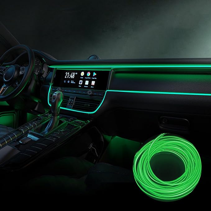 Car Interior Lights for Mercedes Benz/AMG SLK SLC R170 R171 R172 SLK 55 32/SLK 350 280 250 200 LED Car Interior Atmosphere Lamp Car Ambient Lighting Kits,Green