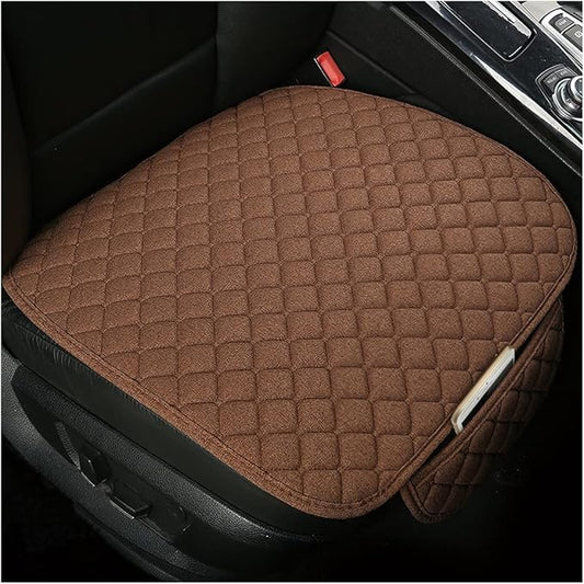 Moly Magnolia Car Seat Cover/Protector, Car Seat Cushion, Breathable, Comfort, Universal for Most Vehicles, Automotive Interior Seat Protector, Car Seat Cover for Men and Women (Coffee)