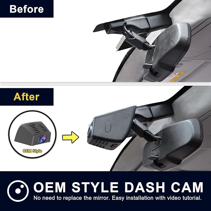 Mangoal 4K Dash Cam Custom fit for Subaru Ascent 2019 2020 2021 2022 (Model A),Limited Onyx Edition Premium Touring etc, Integrated OEM Look, UHD 2160P Video, App & WiFi, 64GB Card