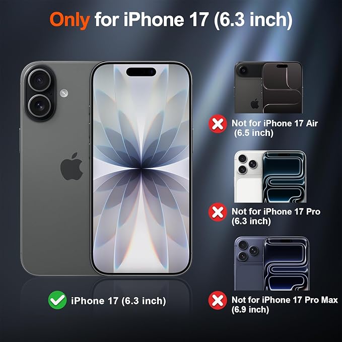 SUPFINE Magnetic for iPhone 17 Case (Compatible with MagSafe)(Military Grade Drop Protection) Translucent Matte Shockproof with Anti-Fingerprint Phone Cover,Antique White