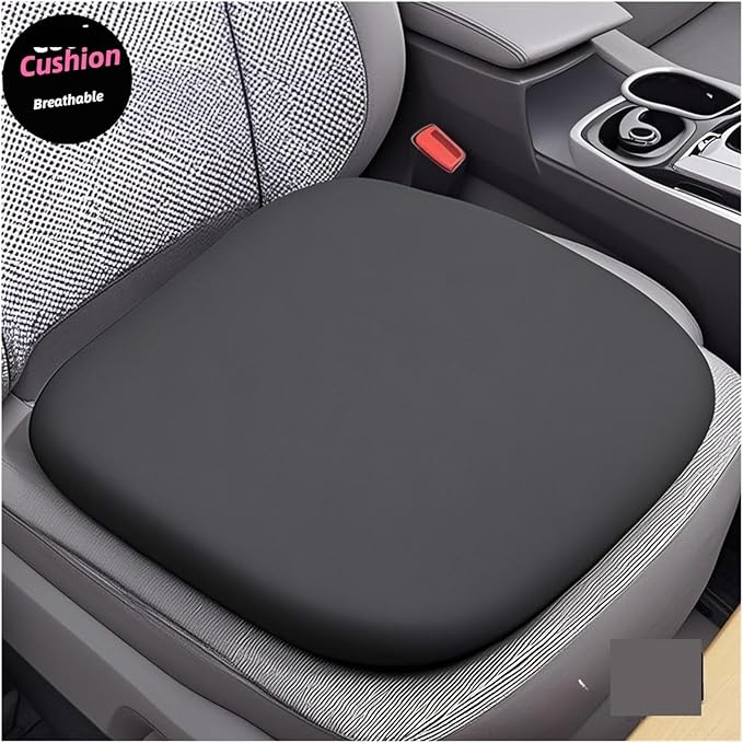 Memory Foam Car Seat Cushions with Lumbar Support - Cool and Breathable Comfort for Car and Office Seats(B,45x45cm)