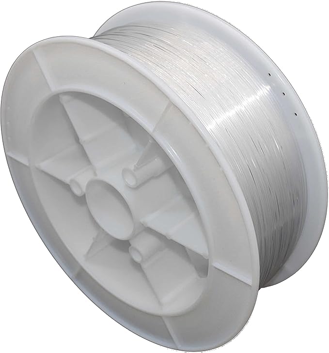 Ultra-Bright PMMA Plastic End Glow Optical Fiber Light for Fiber Optic Star Ceiling Light lamp Starlight Headliner kit for car Home(0.039in diameter/4921ft Per roll)