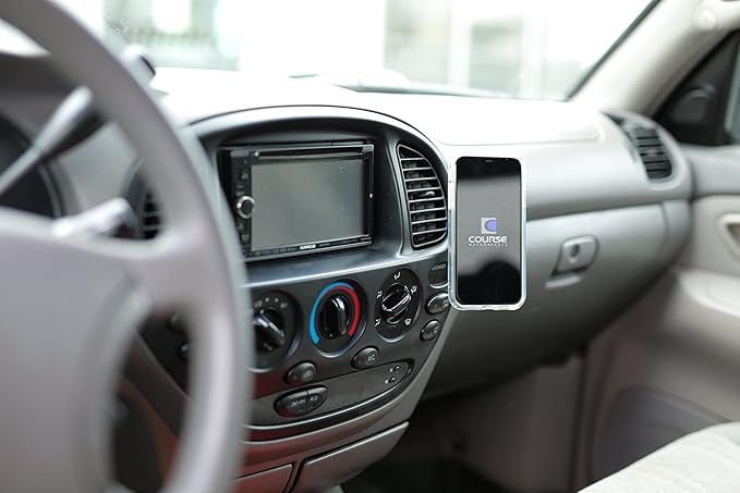 Course Motorsports Direct Fit Phone Mount - Toyota Tundra (2003-2006) Compatible with All Phones - Magsafe Compatible Magnetic
