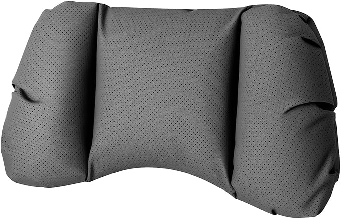 Car Neck Pillow & Lumbar Support for Lexus RZ 550e F Sport 2026+ Ergonomic Breathable Mesh Auto Seat Back Cushion Headrest,Black-Lumbar Support