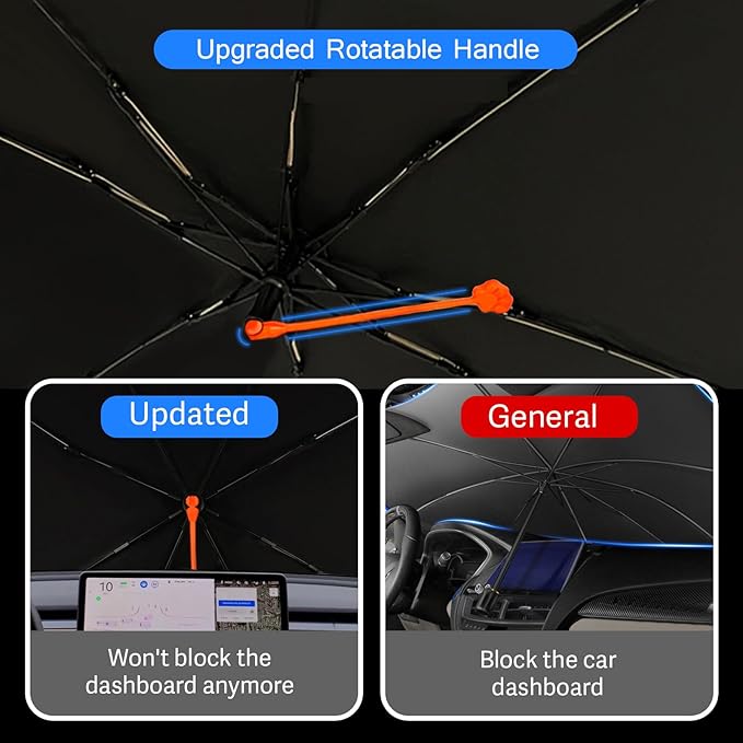 Cute Capybara Print Car Sunshade Umbrella Capybaras Windshield Sun Shade for Car Retractable Umbrella Sunshades for Front Window Cute Sun Shades Cover Visor Portector Block UV Rays