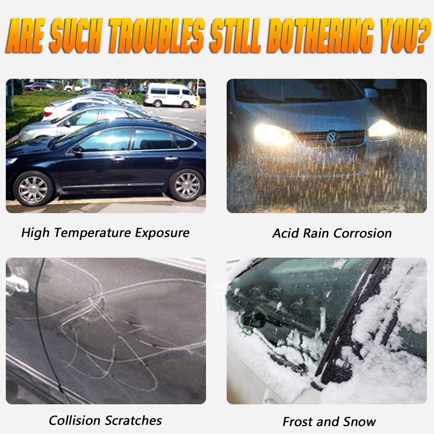 Breathable New Material, Waterproof Car Cover, Locks and Zipper Doors, Sunscreen Waterproof UV Prevention Snowproof Wind and Windproof,Suitable for Indoor Outdoor,for SUV (201" to 211") B13