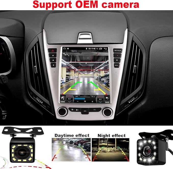 QLED 8-Core CPU Radio Upgrade for Chevy Chevrolet Equinox 1LT 2LT LTZ 2010 2011 2012 2013 2014 2015,IPS Touch Screen,CarPlay Android Auto Ready
