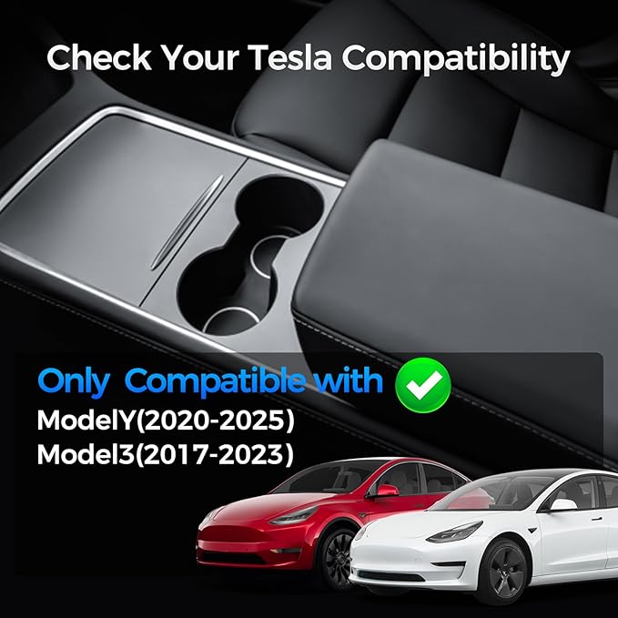 Upgrade USB Charger Hub for Tesla Model Y&Model3, 4-Ports Center Console Retractable Phone Charger,for ModelY/3 Accessories 2024 2023 2022 2021 (for Model Y/3(2021-23)-2 Type C)