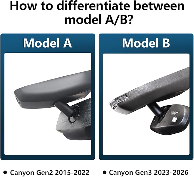 Mangoal 4K Dash Cam Custom fit for GMC Canyon 2023-2026 WD Elevation AT4 Denali(Model B), Integrated OEM Look, UHD 2160P Video, Built-in WiFi, Free App and 64GB Card