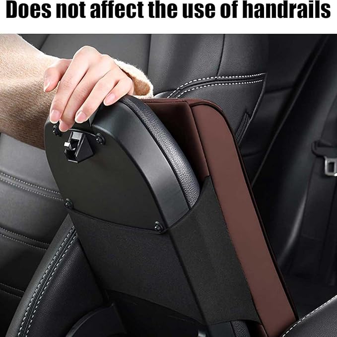 Car Armrest Cushion for Lincoln Nautilus 2018 2019 2020 2021 2022 2023 2024 2025, Car Center Console Cover Armrest Pad Soft Leather Car Interior Accessories,Beige