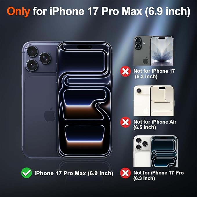 SUPFINE Magnetic for iPhone 17 Pro Max Case (Compatible with MagSafe)(Military Grade Drop Protection) Translucent Matte Shockproof with Anti-Fingerprint Phone Cover 2025,Hot Pink