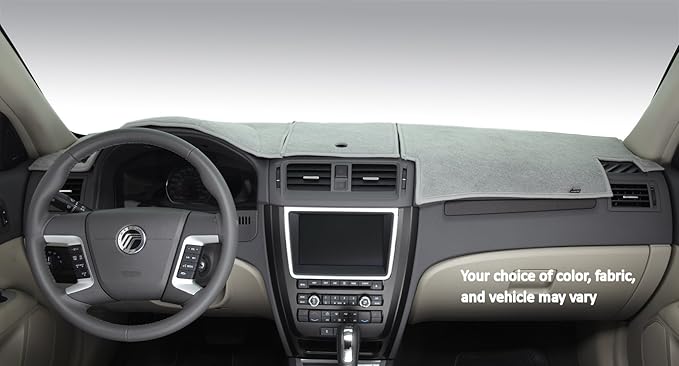 DashMat Original Dashboard Cover Suzuki Grand Vitara (Premium Carpet, Gray)