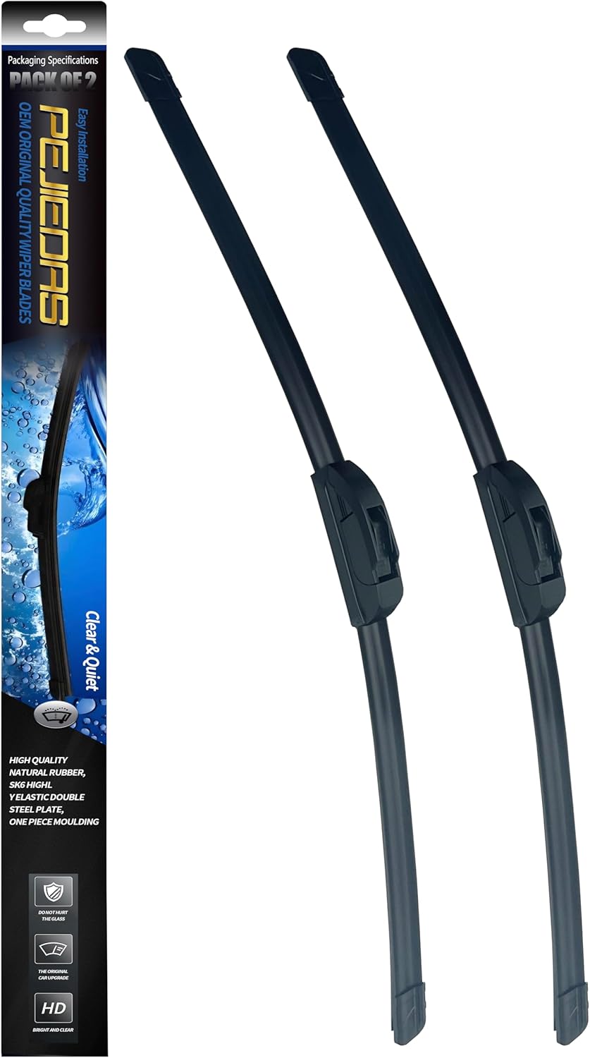 OEM Quality Front Wiper Blades, Replacement for 2018-2007 Nissan Altima/ 2020-2009 Nissan Maxima, OE Original Style (28 Inch + 16 Inch Front Wiper Blades)