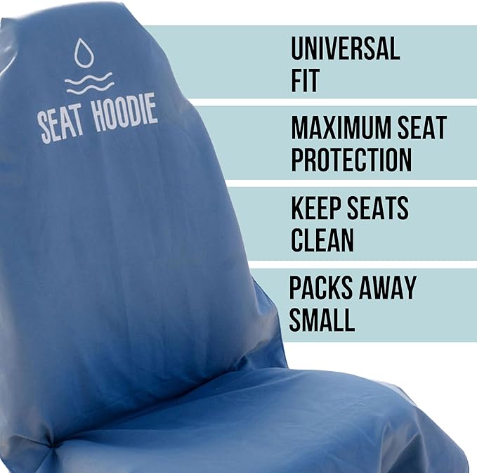 Car Seat Towel | Premium Microfiber Towel Seat Covers for Cars | Universal Fit & Machine Washable | Portable Car Seat Towel Cover After Gym, Yoga, Beach (Forest Green)