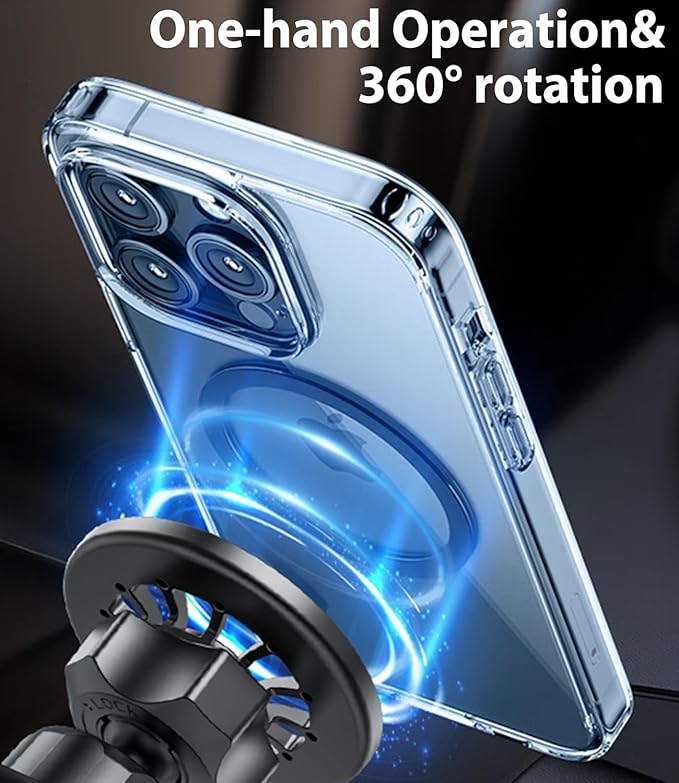 A3 Phone Mount for Magsafe, Exclusive Fit for Audi A3 S3 RS3 2021-2025, for iPhone 16/15/14/13/12/Mini Series, Air Vent Audi A3 Accessories