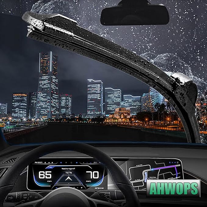 OEM All Season Wiper Blades for 2002-2012 Jeep Liberty,2000-2006 Toyota Tundra Wiper Blades, Genuine Replacement (19 inch + 19 inch) For My Car