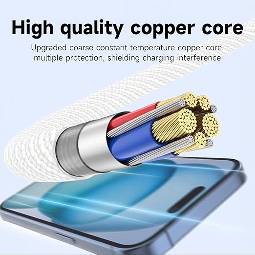 2 Pack 6FT 20W Fast Wall Charger Block for iPhone 16e 16 15 Chargers,iPad 11 A16 2025,AirPods 4th, iPhone 16 Plus/16 Pro Max/iPhone 15 Pro Max, iPad 10th Tablet USB Type C to USB C Charging Cord Cable