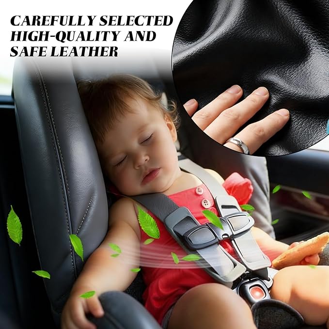 Car Center Console Cover, Upgraded Microfiber Car Armrest Cover Cushion, with 2 Storage Bags Scratch, Resistant Leather Cars Armrest Storage Box Universal Vehicles Accessories (Gray)