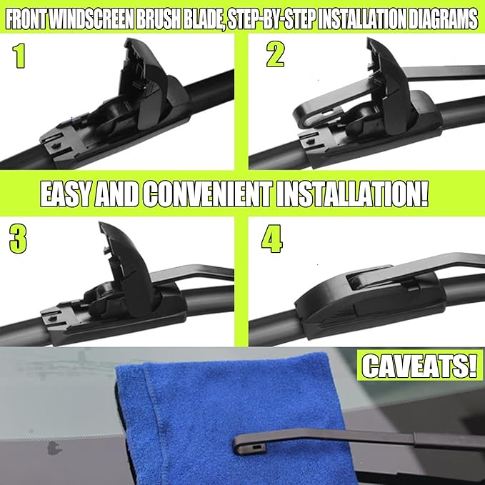 3 Wiper Front and Rear Wiper Blades for Honda Pilot 2016-2022, OE Original Style (26″/24″ Front/14″ Rear) For My Car