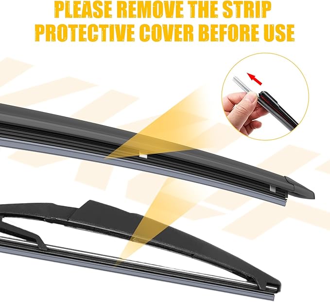 MIKKUPPA 22"+20"+10" Windshield Wiper Blades Replacement for 2015-2021 Jeep Renegade, Top Lock Front & Rear All Season Wiper Blades Set(Pack of 3)