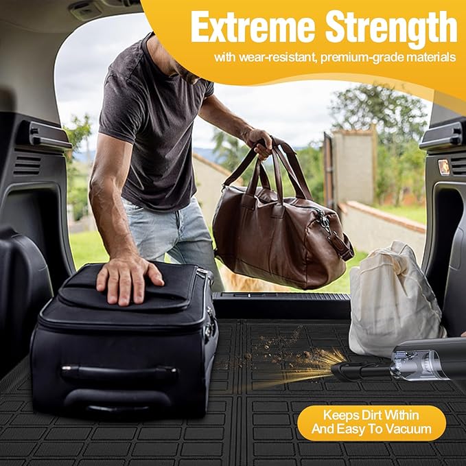 Trunk Liner Cargo Liners for Mazda 3 Hatchbeack 2019-2025 Rear Trunk Floor Mats 3D Boot Tray All-Weather TPE Black