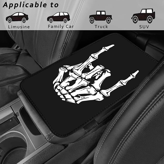 Turtle Vehicle Center Console Armrest Cover Pad,Sea Turtle Car Accessories Soft Middle Console Cushion Pad,Auto Arm Rest Mat Decor Turtles Gifts for Women Men Dad for Most Vehicle SUV Truck