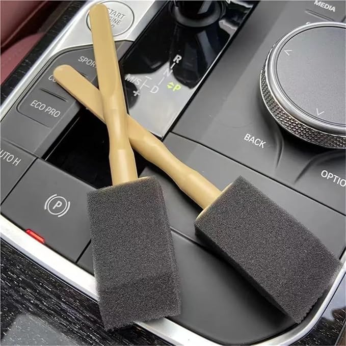 Cleaning Brush for car Interior Cleaning Car Air Conditioner Vent Cleaner Cleaning Brush Detailing Scrub Outlet Wash Duster Dust Removal Auto Interior Clean Tool(100pcs)