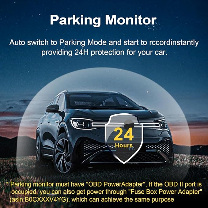 Mangoal Front 4K & Rear 1080p Dash Cam Fit for Ford Mustang S550 2022-2023(with a Big Cover), EcoBoost Premium GT Premiun Mach 1(Model A), WiFi & App, 128GB Card