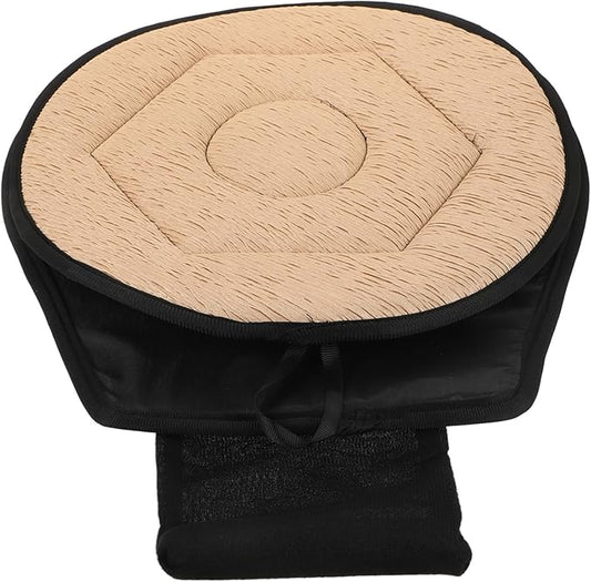 Angoily 360degree Rotating Car Seat Cushion Lumbar Support Non-Slip for Elderly Pregnant Women Home Office