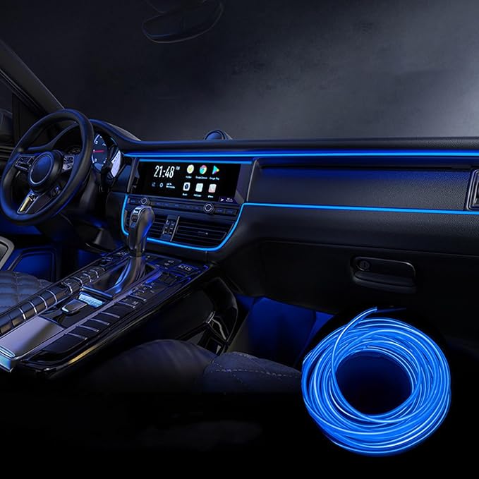 Car Interior Lights for BMW 3 Series Serie M3 E90 E91 E92 E93 F30 F31 F34 F35 F80 G20 G21 LED Car Interior Atmosphere Lamp Car Ambient Lighting Kits,Blue