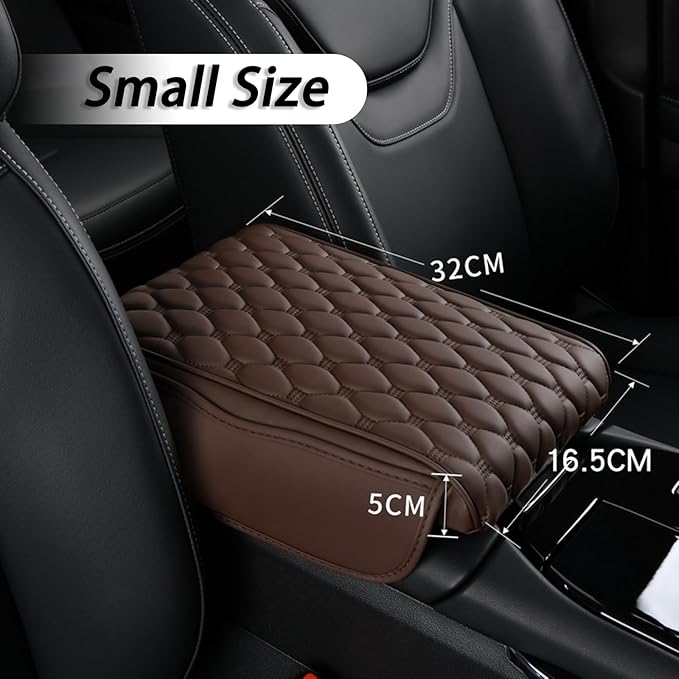 Car Center Console Cover for KIA Sorento (7seats) 2013-2014, Thick Armrest Cushion Pad with Side Storage Pockets, Center Console Protector, Arm Rest Cover for Cars, SUVs & Trucks