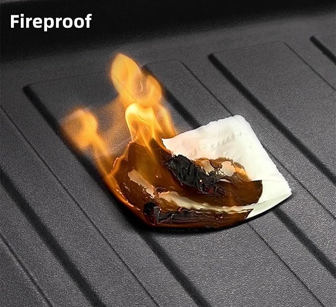 Cargo Liners Fits Toyota Camry 2018-2023 Rear Trunk Floor Mats 3D Boot Tray All-Weather TPE Black