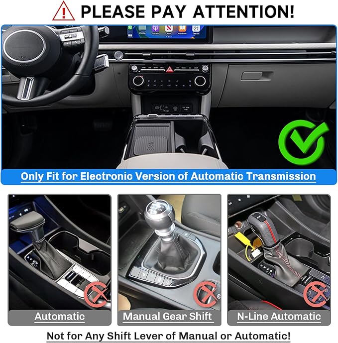 SXCY 2PCS for 2025 2026 Hyundai Tucson Center Console Organizer for 2025 2026 Hyundai Tucson (Limited) Accessories Under Console Cup Holder Tray for 2025 2026 Tucson Console Organizer(Under+Armrest)