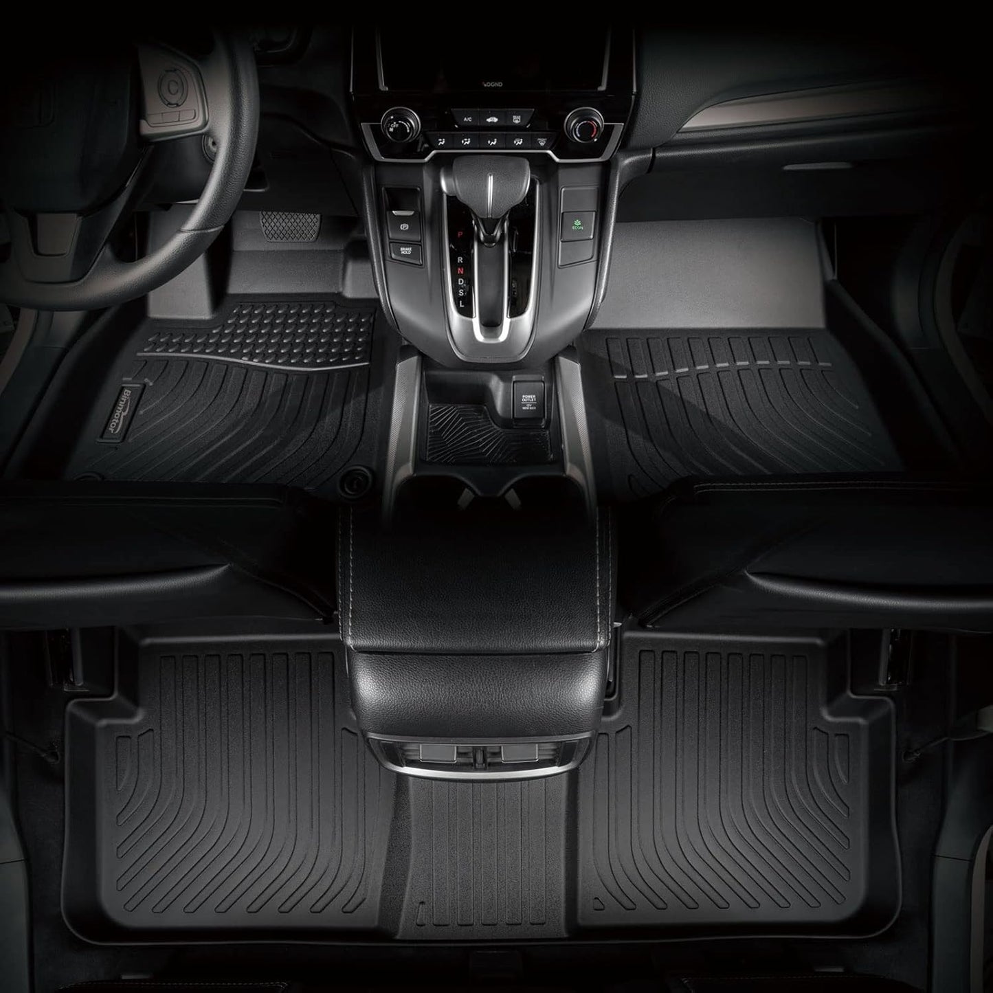 Binmotor-Floor Mats & Cargo Liner for Subaru Ascent 2019-2025, Both 7/8 Passenger, All Weather Car Mats Cargo Trunk Mat for Subaru Ascent Accessories Custom Fit