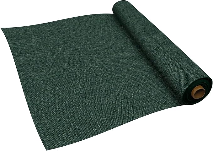 TANG Sun Shade Fabric Roll 8'x83' Shade Cloth for Garden Dark Green HDPE Mesh Shading Pergola Cover Replacement Canopy, 95% Blockage Sunshades for Outdoor Patio Backyard Plant