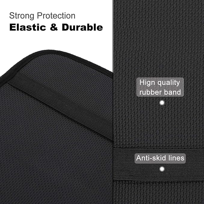 for Dark Gray Black Leopard Cheetah Print Car Handrail Box Cushion,Anti Slip Car Center Console Cover Universal Fit for Most Cars,Trucks and SUV