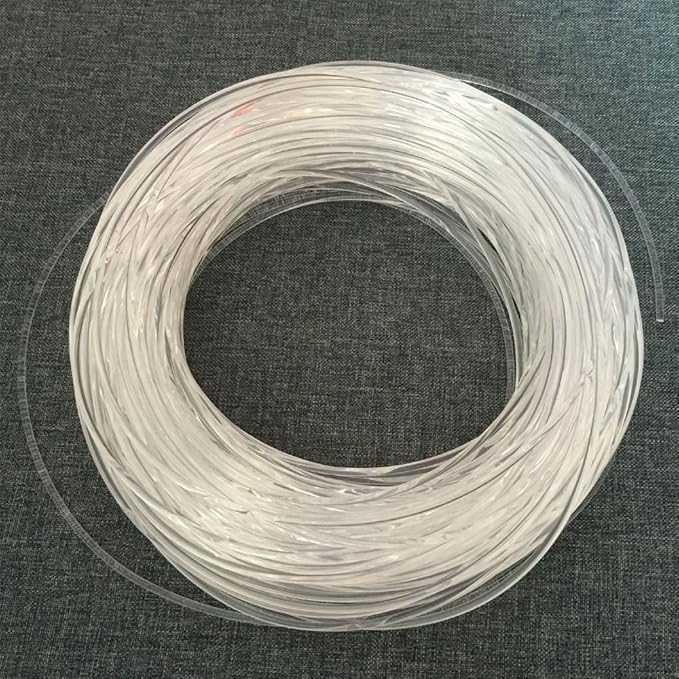 Raysell 2mm Car Home LED Lighting Decoration PMMA Side Glow Fiber Optic Cable DIY 20 Meter Length