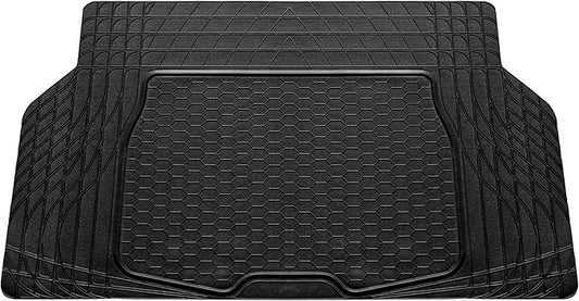 FH Group ClimaProof Universal Cargo Mat – All-Weather, Trimmable Trunk Mat (55" W x 31.5" D) – Fits Most Cars, SUVs & Trucks – Black