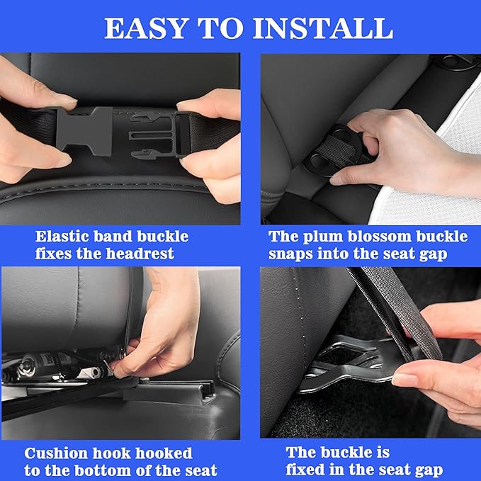 Rear Car Seat Cover for Tesla Model 3 Highland 2017-2026 Four Seasons Universal Protector Pad Mat Interior Decoration Accessories (Without Logo)