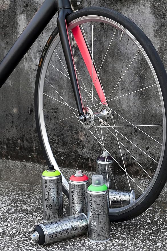 Spray.Bike Spray Paint | Designed Mainly for Bicycles | Multi-Use Acrylic Spray Paint for Metal, Plastic | High Coverage Bike Paint, 400ml, Whetstone