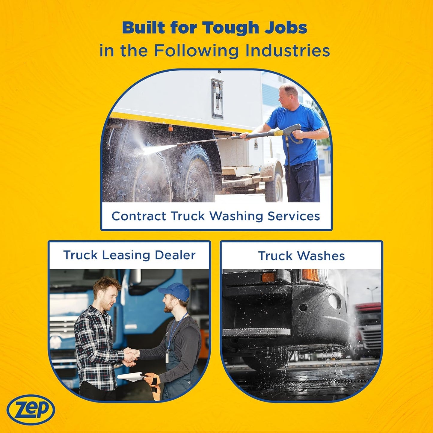 Zep T'N'T Truck and Trailer Wash - 1 Gallon (Case of 4) - 37624
