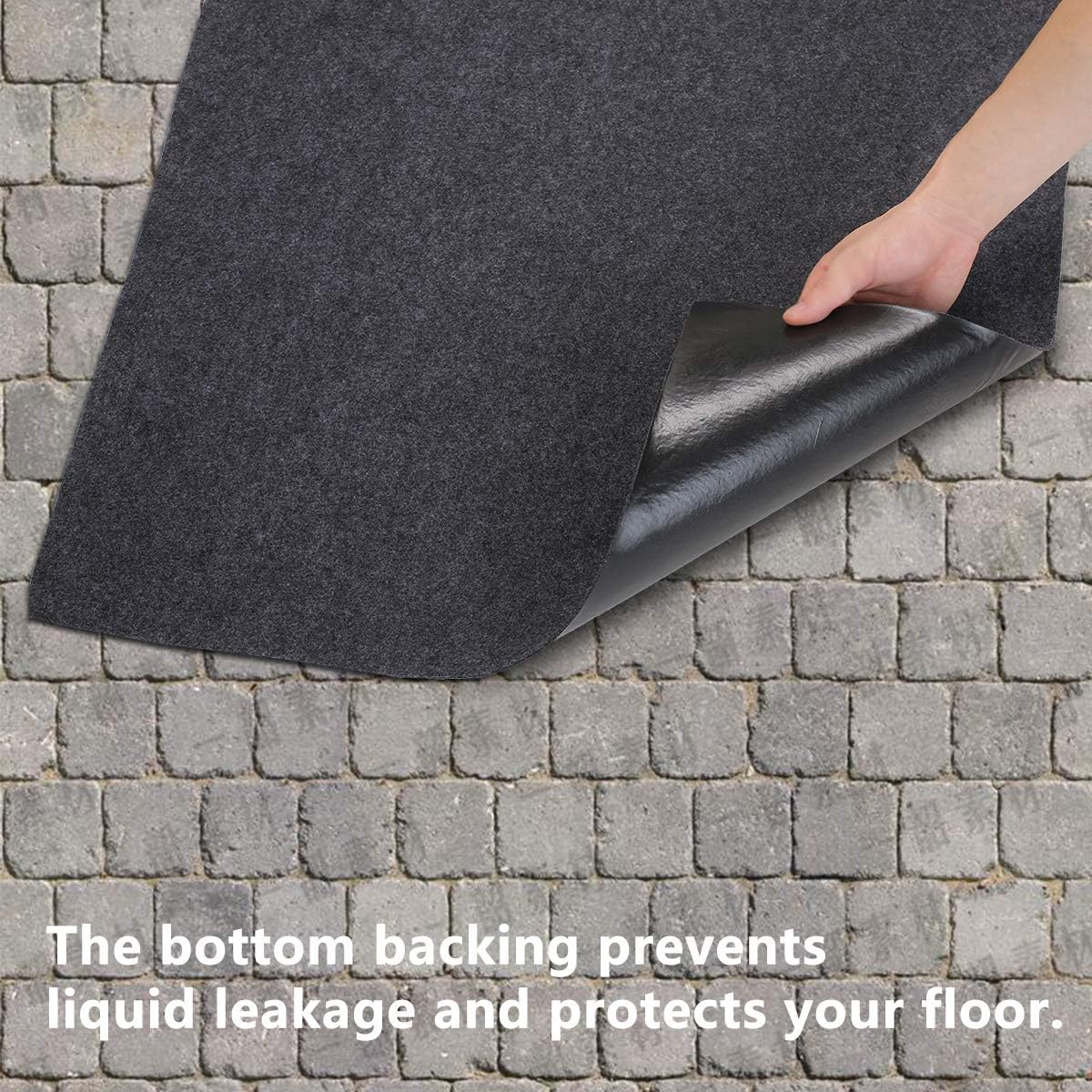 Maintenance Mat,Premium Reusable Absorbent Oil Maintenance Mat – Absorbent/Waterproof/Lightweight/Washable,Protects Garage Or Shop/Parking/Floor/Driveway Surface(36" x 72")