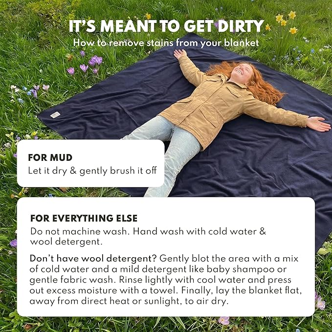 Woolly Mammoth Woolen Company Merino Wool Blanket - 80% Merino Wool - Camping Blankets for Cold Weather - Mositure-Wicking for Overlanding, Hunting, Emergency Kits, Bushcraft (66" x 90" Sandstone)