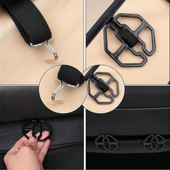 Coverado Seat Covers, Car Seat Covers Front Seats, Blue Car Seat Cover, Waterproof Car Seat Covers, Car Seat Cushion, Front Car Seat Covers Leatherette Car Seat Protector Universal Fit Most Cars