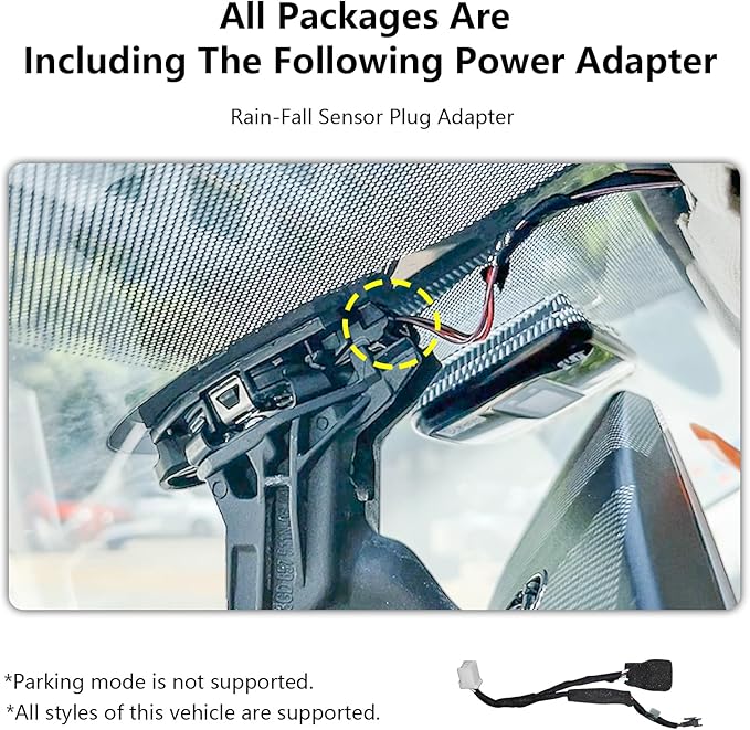 Mangoal 4K Dash Cam Custom fit for Volkswagen Tiguan 2018-2024 Gen2 AD/BW (Model A Black), Integrated OEM Look, UHD 2160P Video, App & WiFi, Loop Recording, Easy to Install, GPS, 64GB Card